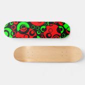 Abstrakte Blasen 02 - V2 Skateboard (Horizontal)