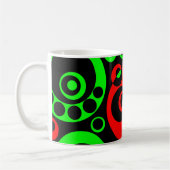 Abstrakte Blasen 03 Kaffeetasse (Links)