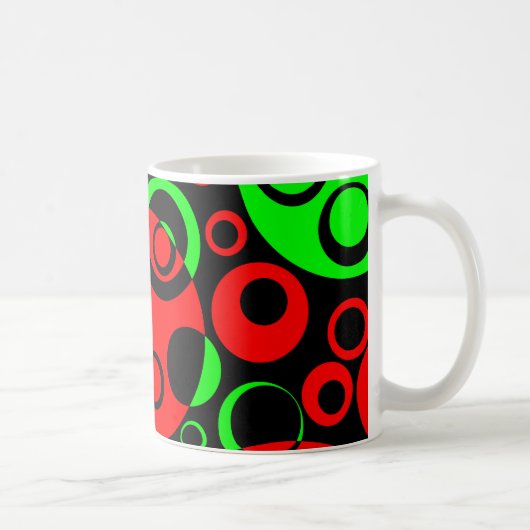 Abstrakte Blasen 03 Kaffeetasse (Rechts)