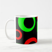 Abstrakte Blasen 04 Kaffeetasse (Links)