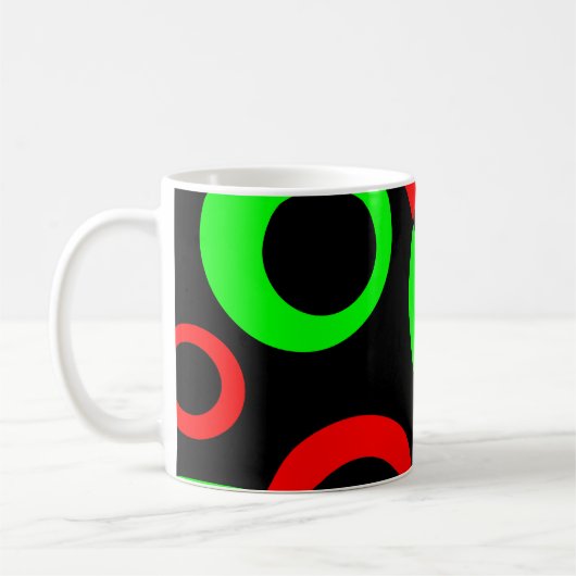 Abstrakte Blasen 04 Kaffeetasse (Links)
