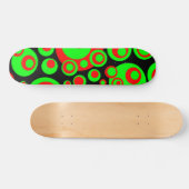 Abstrakte Blasen 04 Skateboard (Horizontal)
