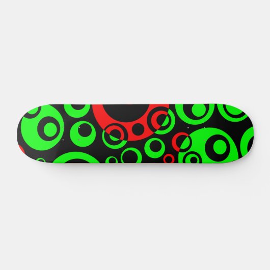 Abstrakte Blasen 04 - V2 Skateboard (Horizontal)