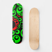 Abstrakte Blasen 04 - V2 Skateboard (Vorderseite)