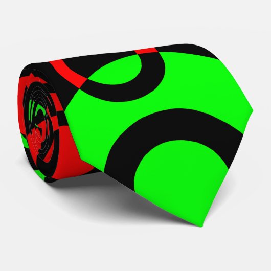 Abstrakte Blasen 05 Krawatte (Gerollt)