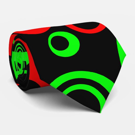 Abstrakte Blasen 07 Krawatte (Gerollt)