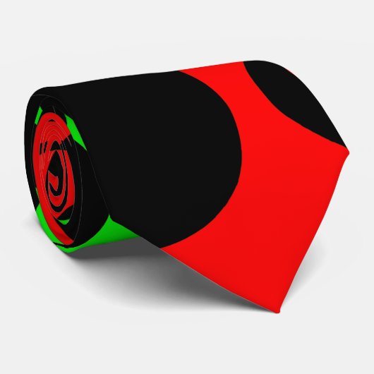 Abstrakte Blasen 10 Krawatte (Gerollt)