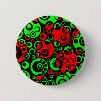 Abstrakte Blasen 12 Button