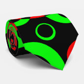 Abstrakte Blasen 12 Krawatte (Gerollt)