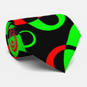 Abstrakte Blasen 13 Krawatte (Gerollt)