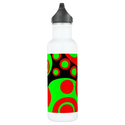 Abstrakte Blasen Edelstahlflasche (Rechts)