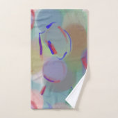 Abstrakte Blasen Handtuch (Handtuch)