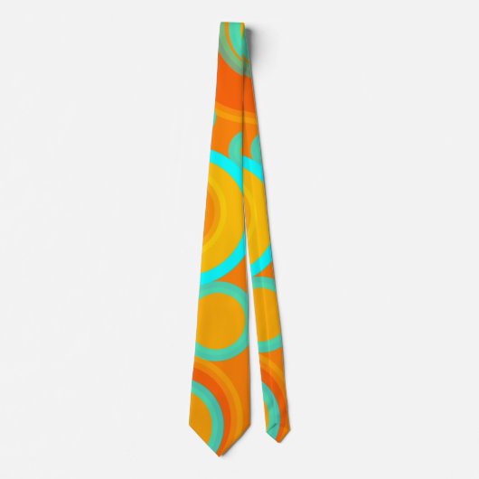 Abstrakte Blasen III Krawatte (Vorderseite)