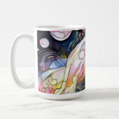 Abstrakte Blasen Kaffeetasse (Links)