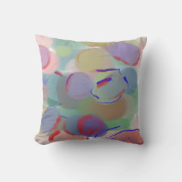 Abstrakte Blasen Kissen