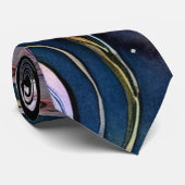 Abstrakte Blasen Krawatte (Gerollt)