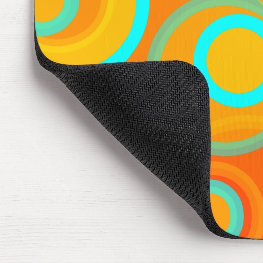 Abstrakte Blasen Mousepad (Ecke)