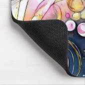 Abstrakte Blasen Mousepad (Ecke)