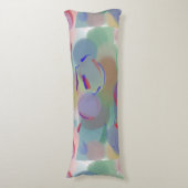 Abstrakte Blasen Seitenschläferkissen (Vorderseite Vertikal)