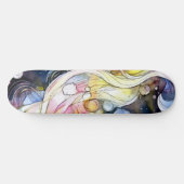 Abstrakte Blasen Skateboard (Horizontal)