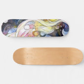 Abstrakte Blasen Skateboard (Horizontal)