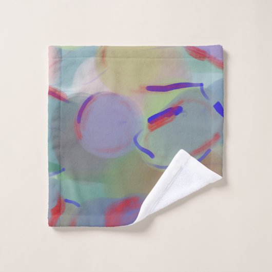 Abstrakte Blasen Waschlappen (Waschlappen)