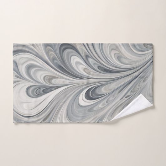 Abstrakte Blätter 2 Badehandtücher Badhandtuch Set (Handtuch)