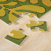 Abstrakte Blätter, #3 Puzzle (Seite)