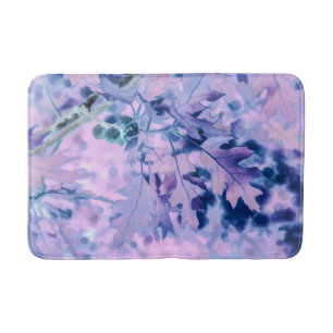 Abstrakte Blätter aus Eiche Bath Mat Badematte