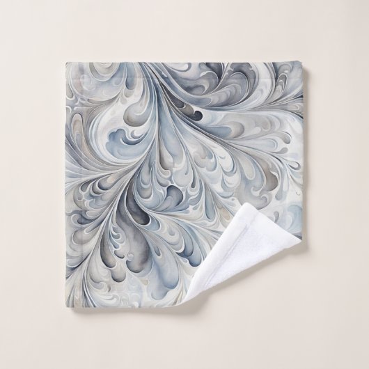 Abstrakte Blätter Badetücher Badhandtuch Set (Waschlappen)