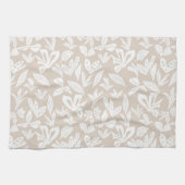 Abstrakte Blätter Dream Pattern 4 Geschirrtuch (Horizontal)