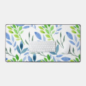 Abstrakte Blätter für Wasserfarben Schreibtischunterlage (Tastatur & Maus)