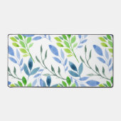 Abstrakte Blätter für Wasserfarben Schreibtischunterlage (Vorderseite)