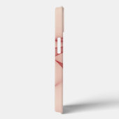 Abstrakte Blätter iPhone X Fall 3 Case-Mate iPhone Hülle (Rückseite / Rechts)