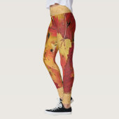 Abstrakte Blätter Leggings (Links)