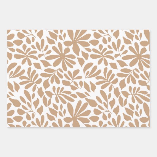 Abstrakte Blätter Moderne Formen (Vorderseite)