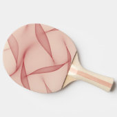 Abstrakte Blätter Ping Pong Paddles Tischtennis Schläger (Seitenansicht)