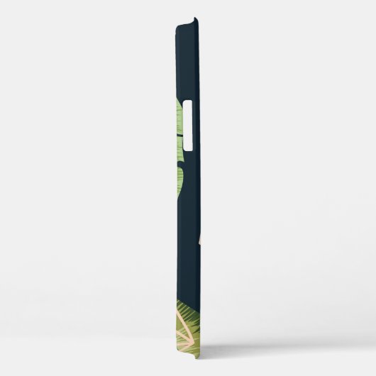 Abstrakte Blätter: Polygonale Linie Nahtlos. Case-Mate iPhone Hülle (Rückseite / Rechts)