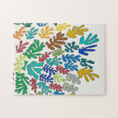Abstrakte Blätter, Puzzle (Horizontal)