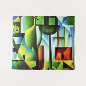 Abstrakte Blätter Wandteppich (Vorderseite (Horizontal))