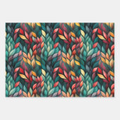 Abstrakte Blätter zu Weihnachten (Vorderseite 2)