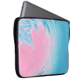 ABSTRAKTE BLAU- UND PINKBILDUNG 2 LAPTOPSCHUTZHÜLLE (Vorne Rechts)