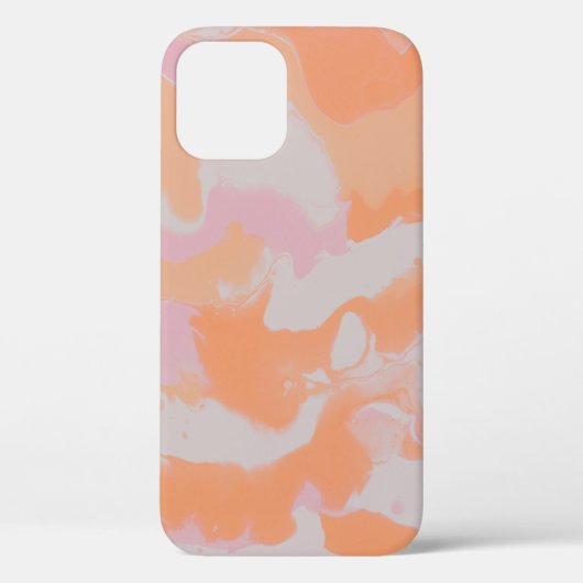 ABSTRAKTE BLAU- UND WEISSBILDUNG 2 Case-Mate iPhone HÜLLE (Rückseite)