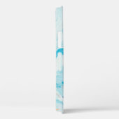 ABSTRAKTE BLAU- UND WEISSBILDUNG 3 Case-Mate iPhone HÜLLE (Rückseite / Rechts)