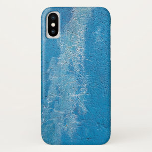 abstrakte blaue Farbtextur Case-Mate iPhone Hülle