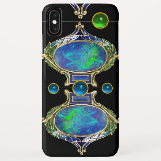 ABSTRAKTE BLAUE GRÜNE OPALE WIRKUNG MIT GEMSTONES Case-Mate iPhone HÜLLE
