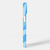 abstrakte blaue Kunst Case-Mate iPhone Hülle (Rückseite / Rechts)