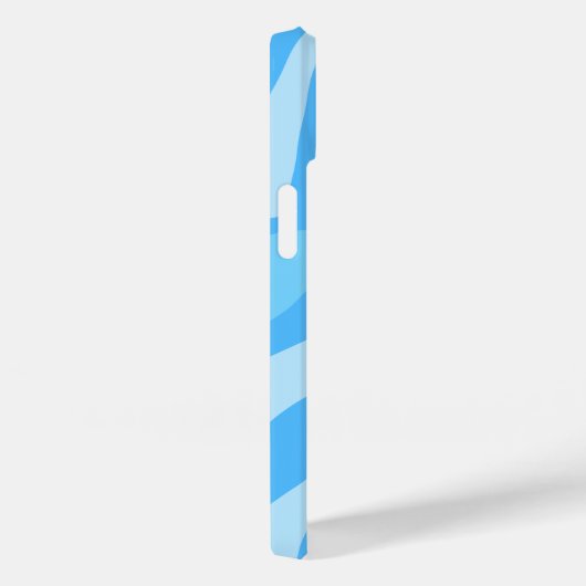 abstrakte blaue Kunst Case-Mate iPhone Hülle (Rückseite / Rechts)