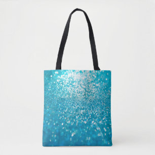 Abstrakte blaue Lichter im Hintergrund Tasche