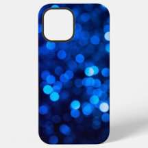 Abstrakte blaue Lichtpunkte